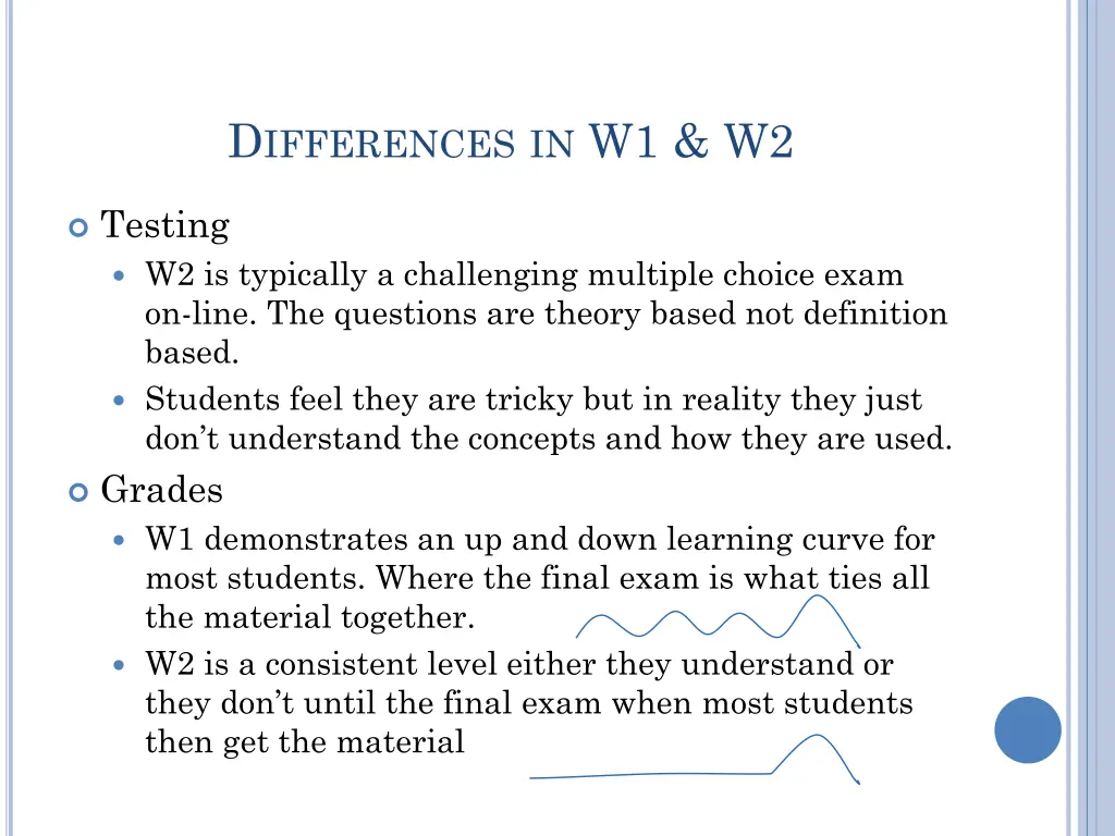 d ifferences in w1 w2 1