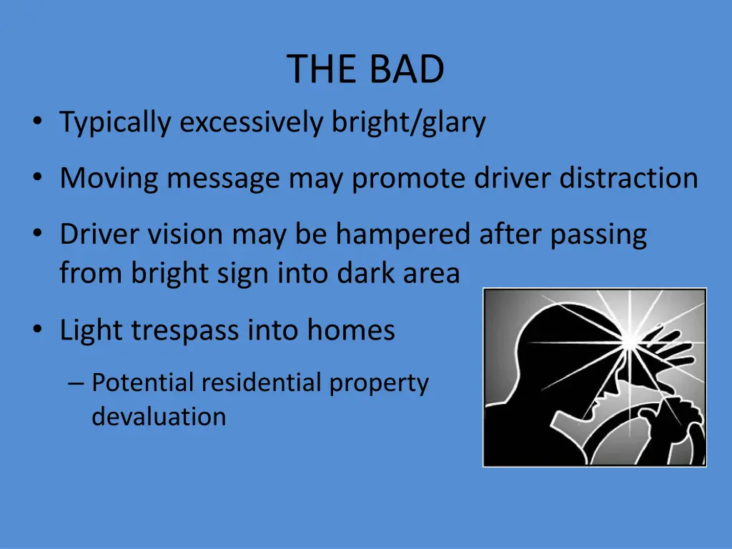the bad