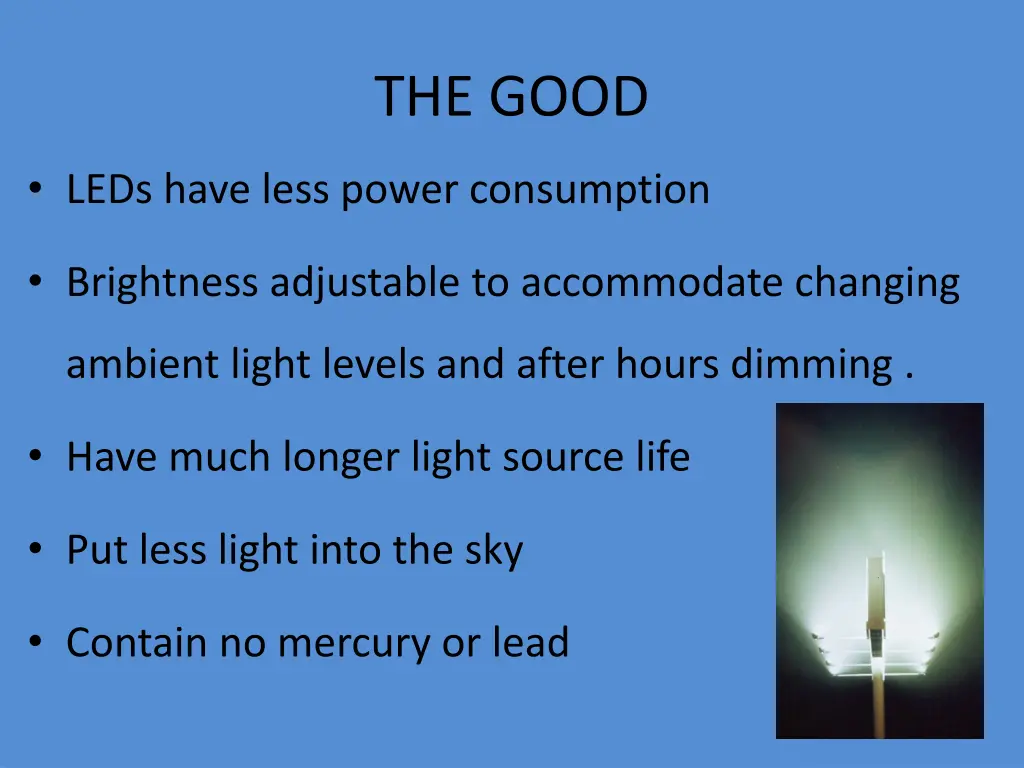 the good