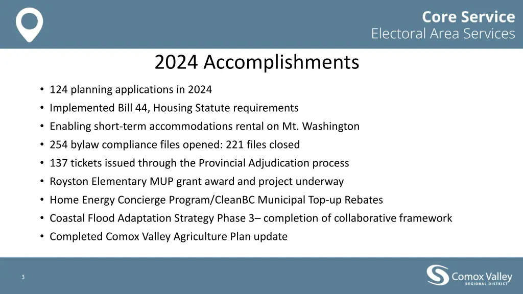 2024 accomplishments