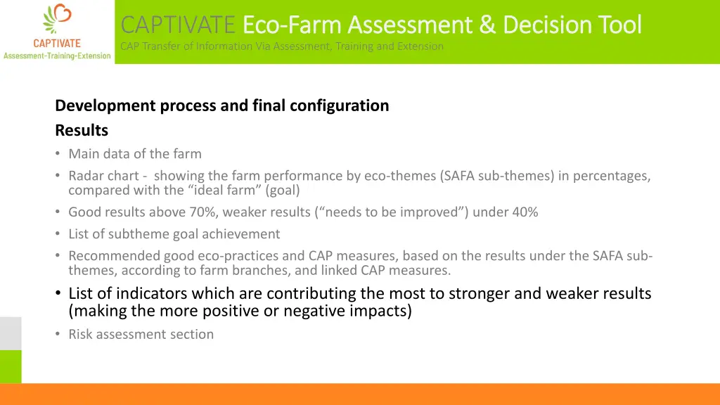 captivate eco cap transfer of information 10