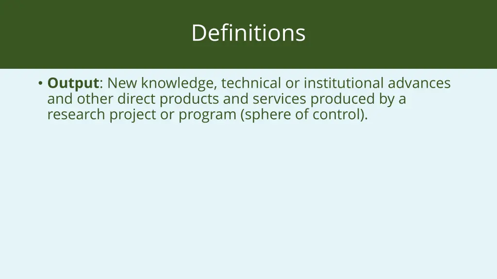 definitions