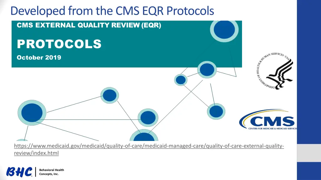 developed from the cms eqr protocols