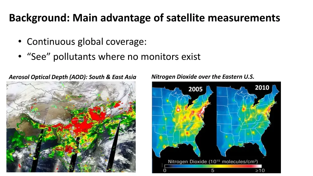 background main advantage of satellite