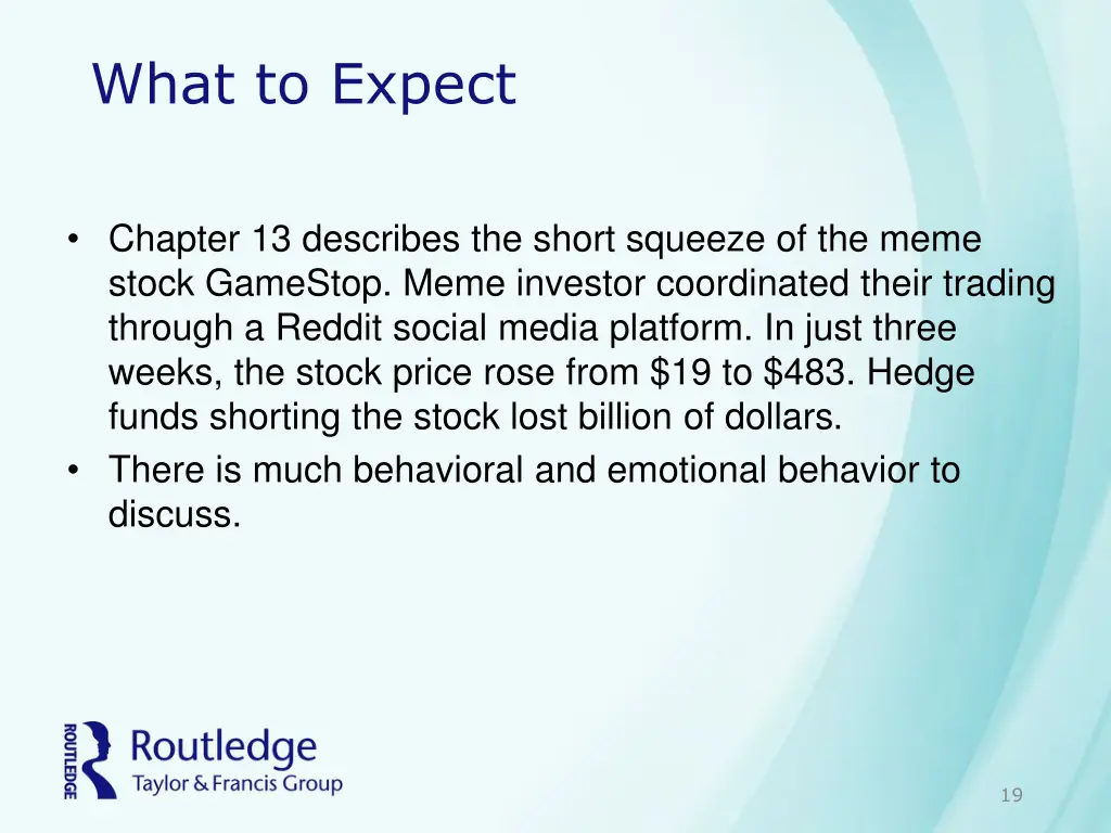 what to expect 4