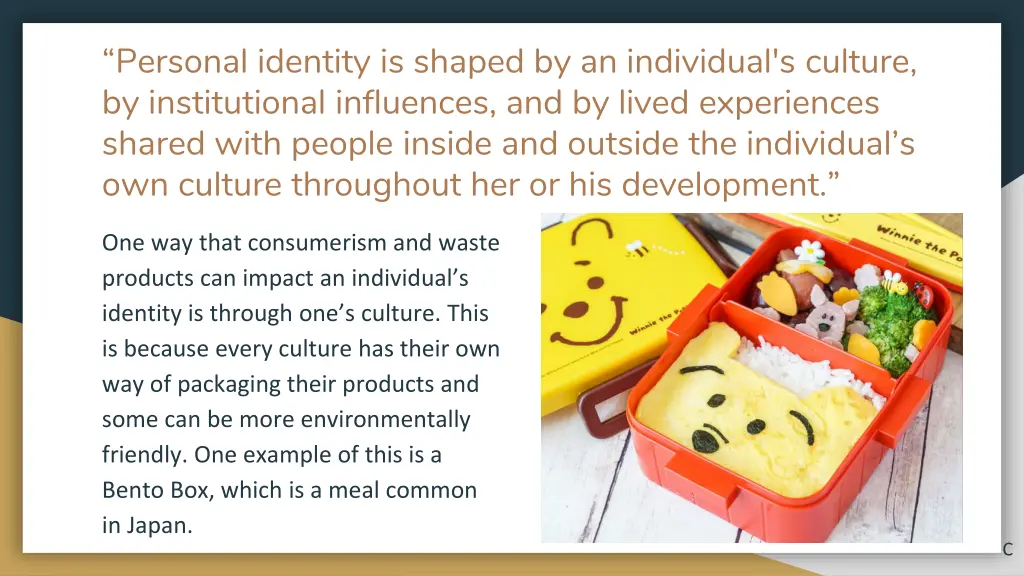 personal identity is shaped by an individual