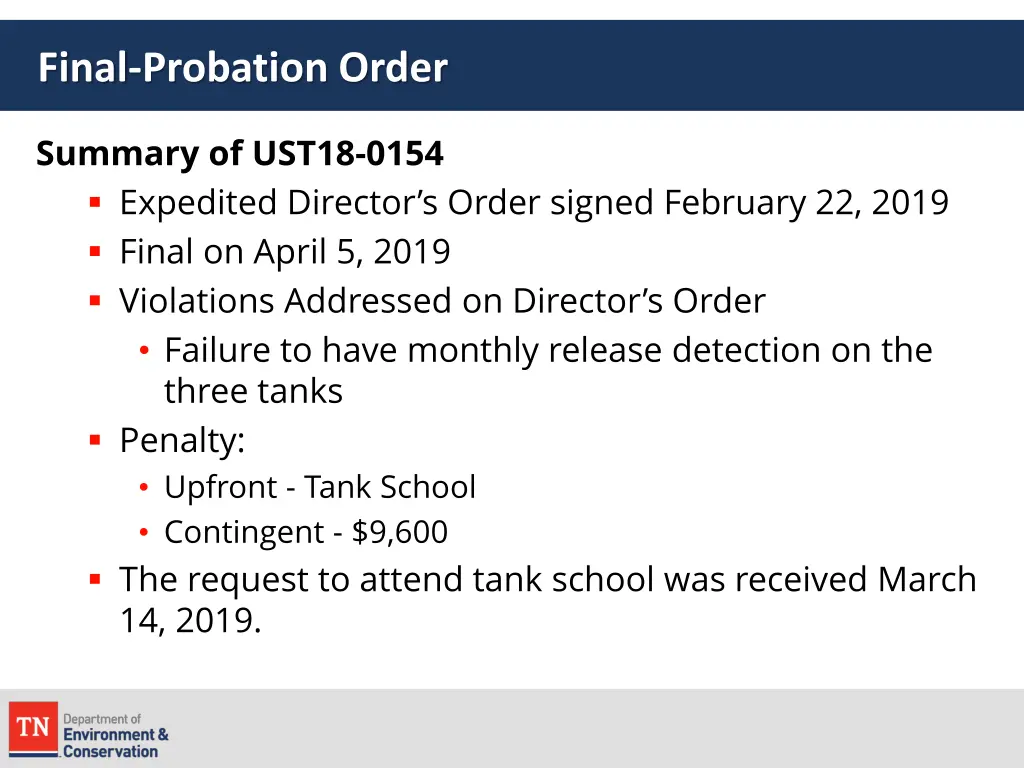 final probation order 9