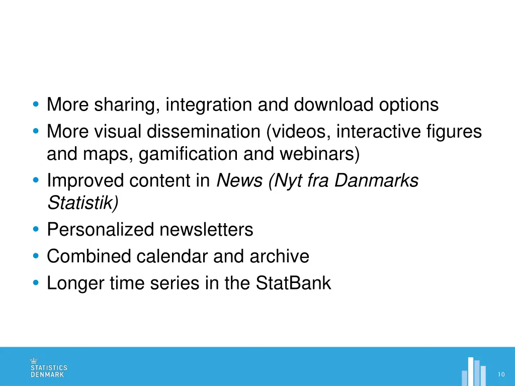 more sharing integration and download options