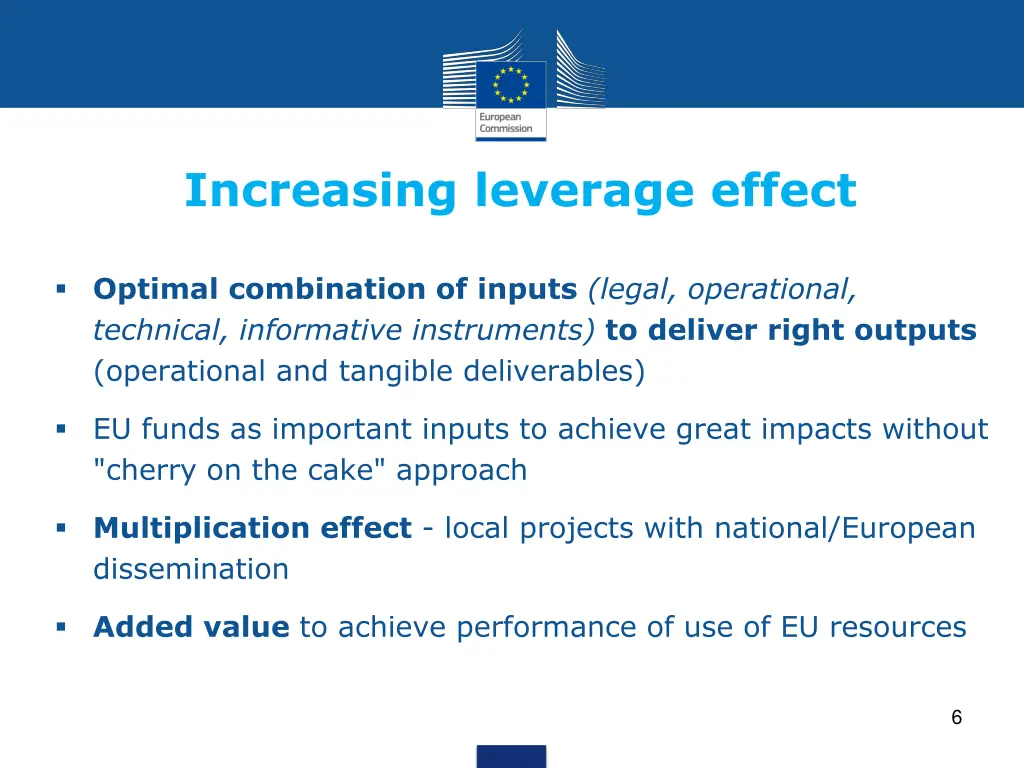 increasing leverage effect