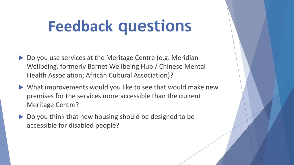 feedback questions 1