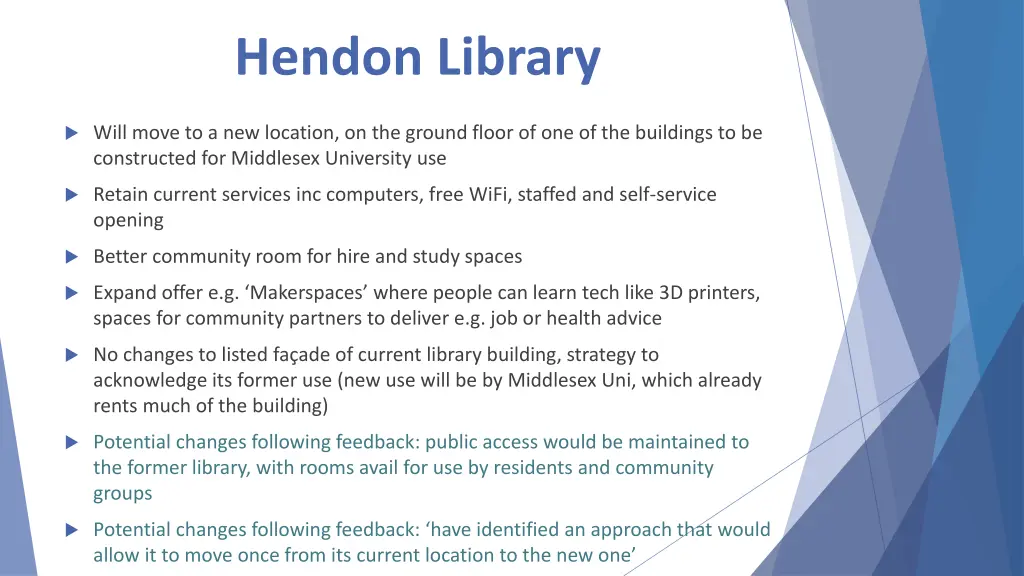 hendon library