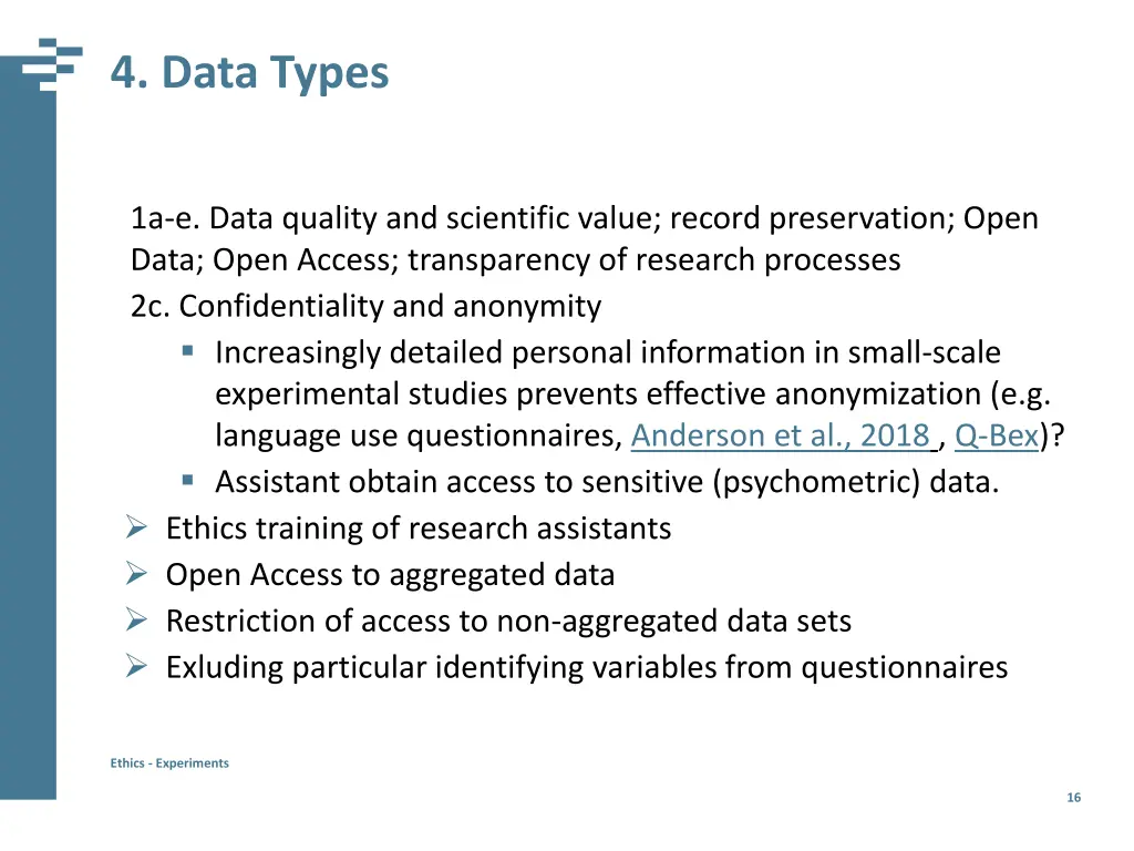 4 data types