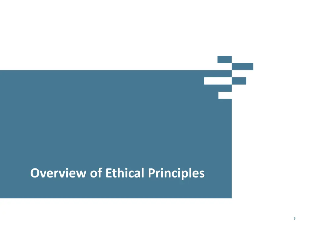 overview of ethical principles