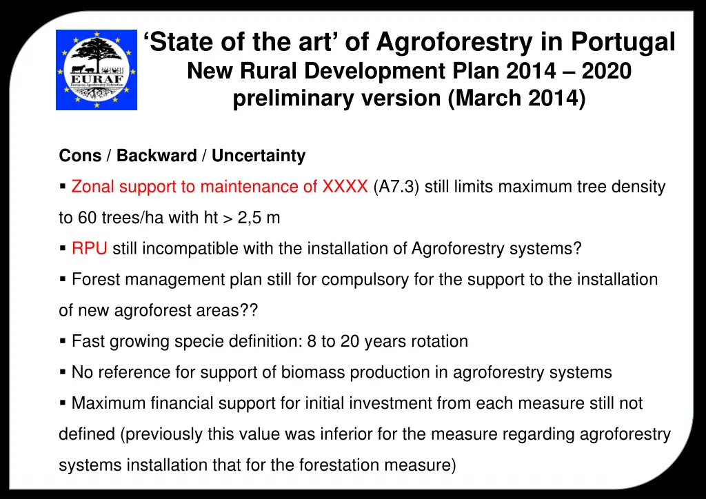 state of the art of agroforestry in portugal 3