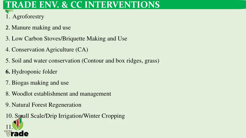 trade env cc interventions 1 agroforestry