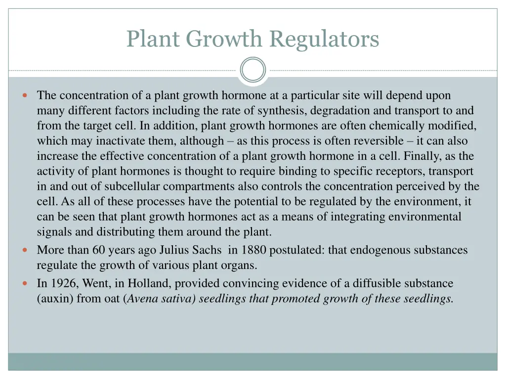 plant growth regulators 2