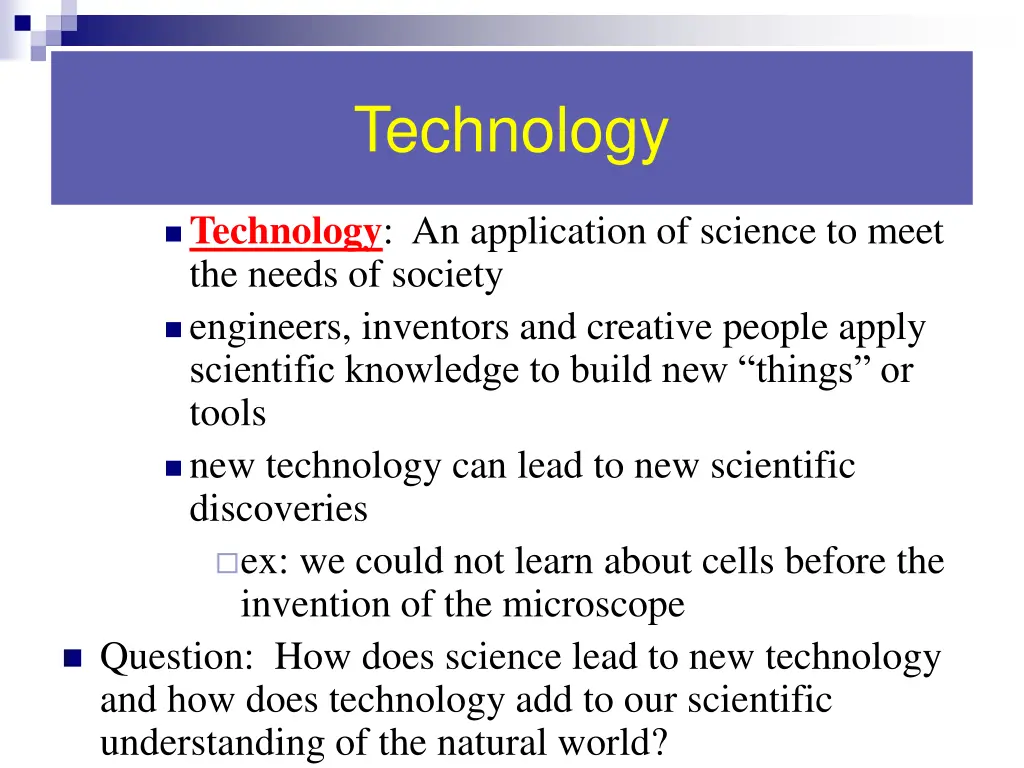 technology