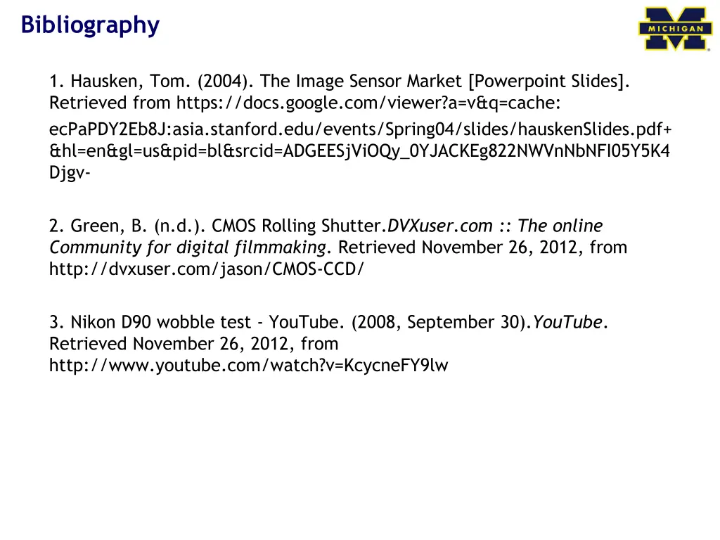 bibliography