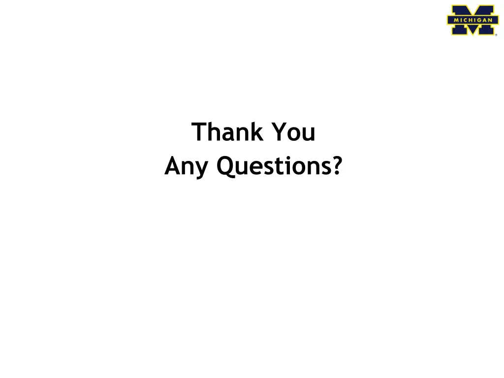thank you any questions