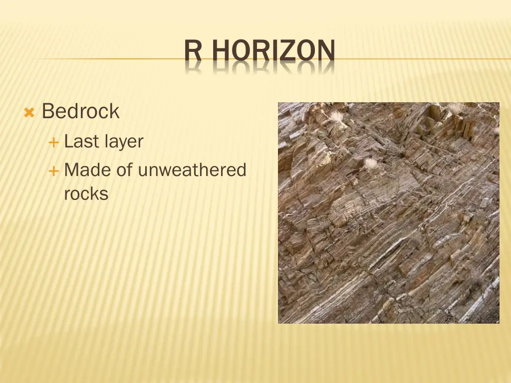 r horizon