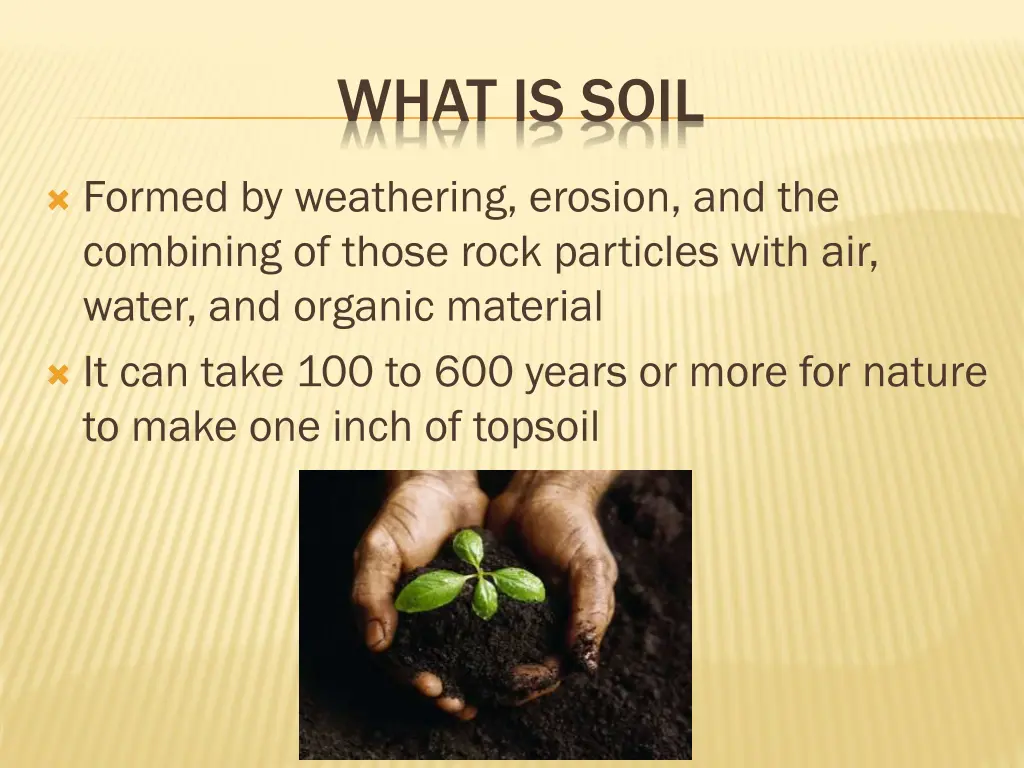 what is soil