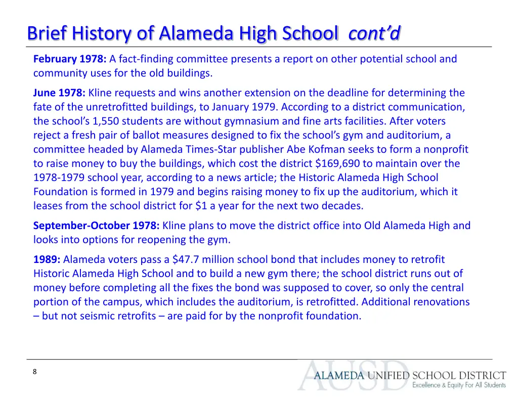 brief history of alameda high school cont d 3