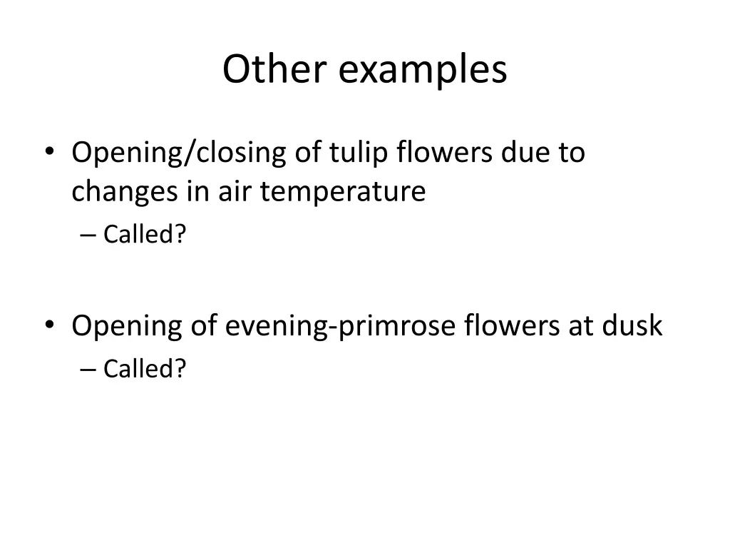 other examples