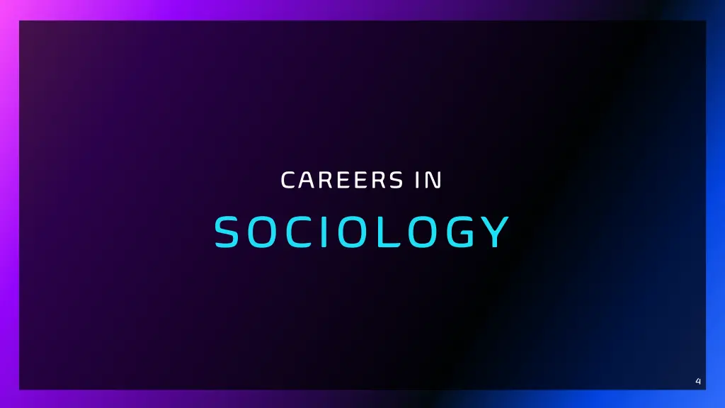 careers in sociology
