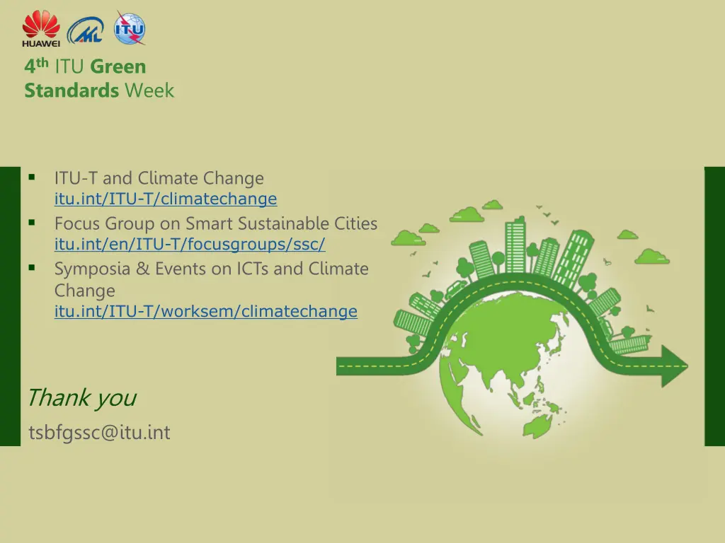 4 th itu green standards week 1