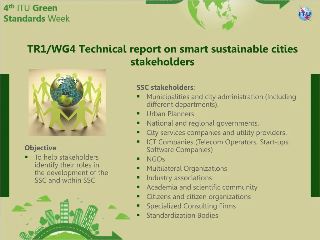 tr1 wg4 technical report on smart sustainable 1