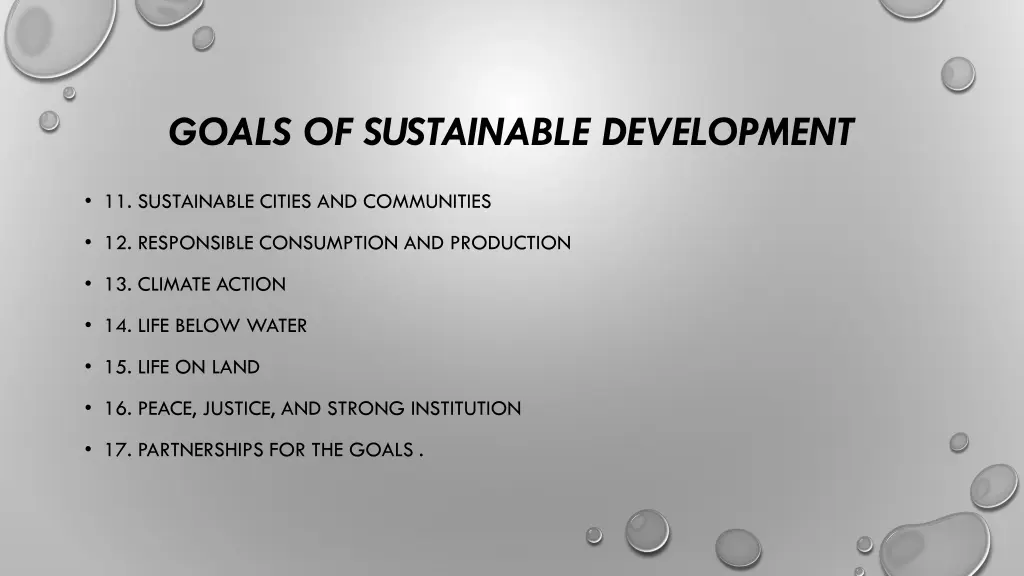 goals of sustainable development 2
