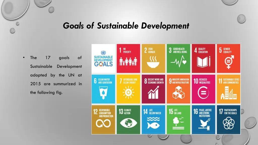 goals of sustainable development 3
