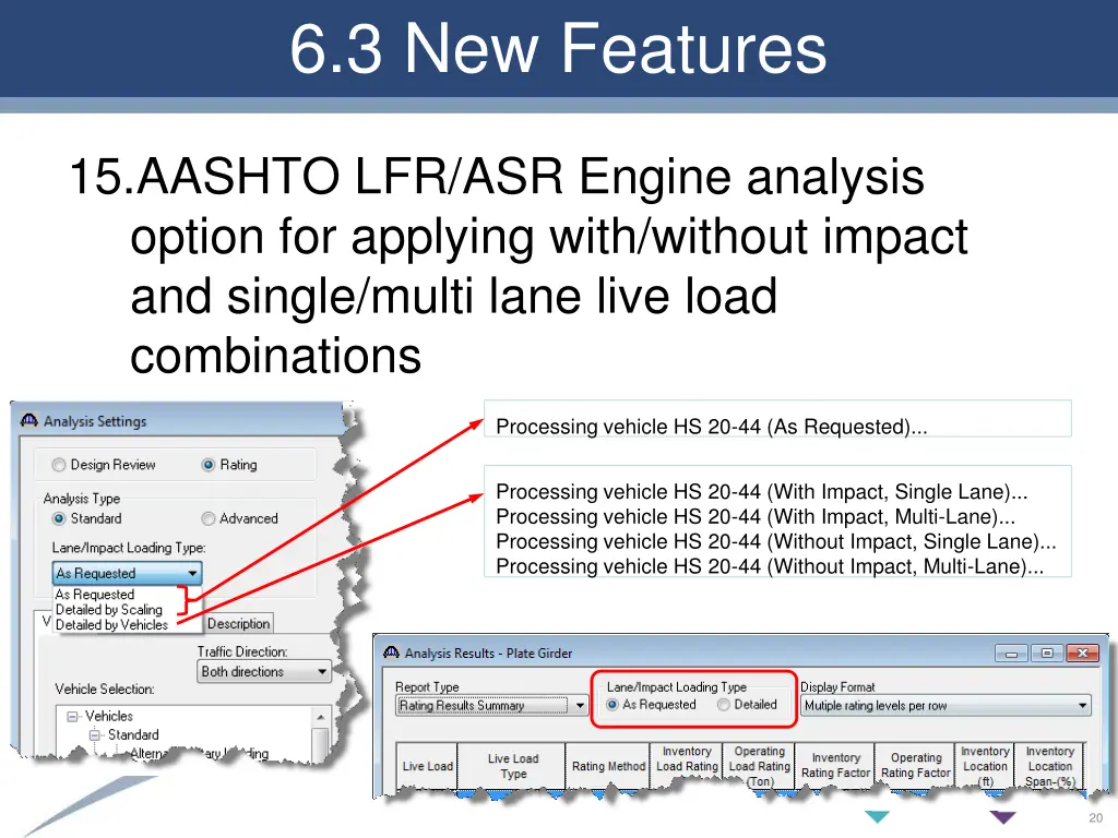 6 3 new features 18