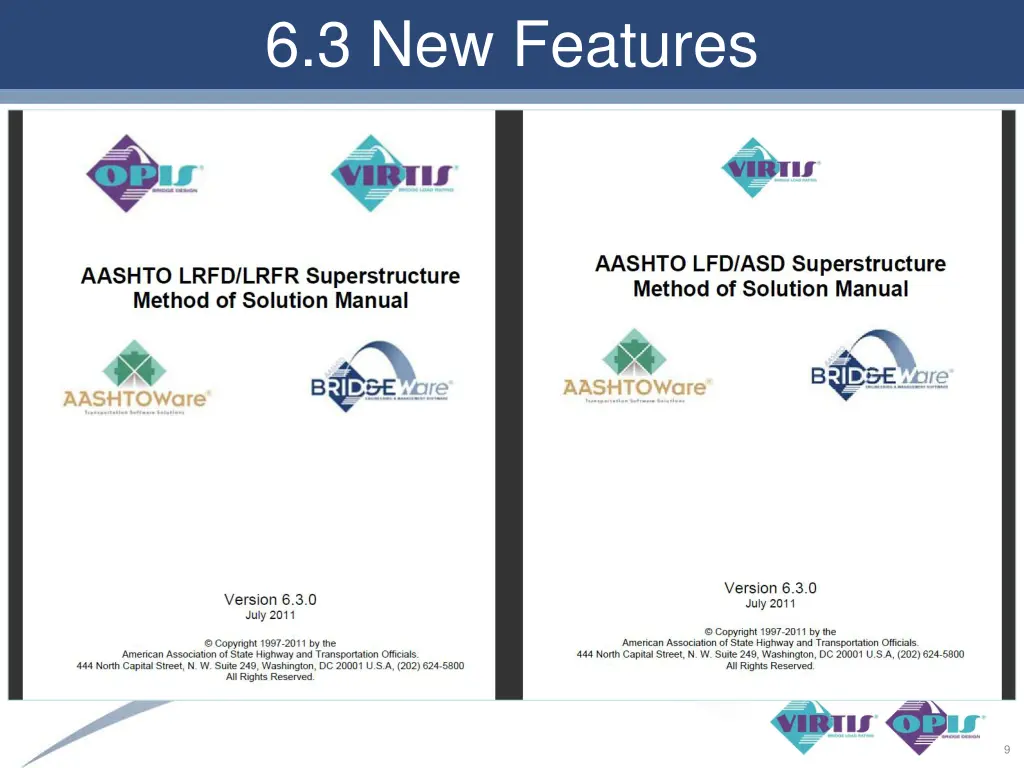 6 3 new features 7