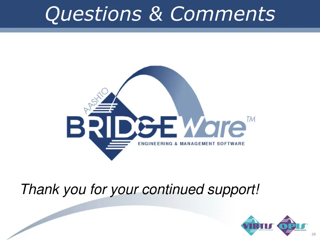 questions comments