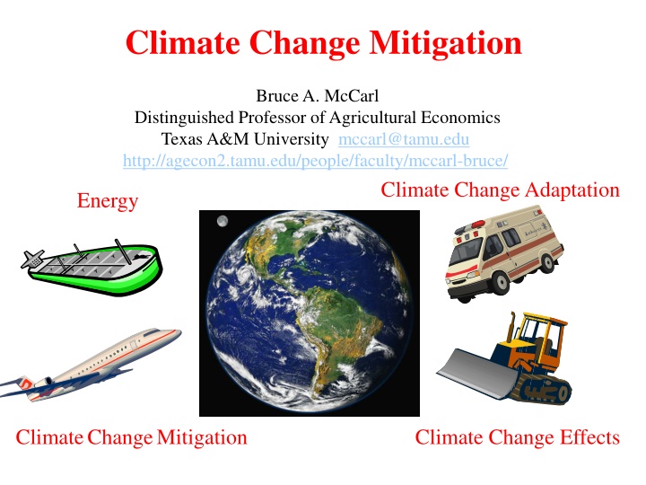 climate change mitigation