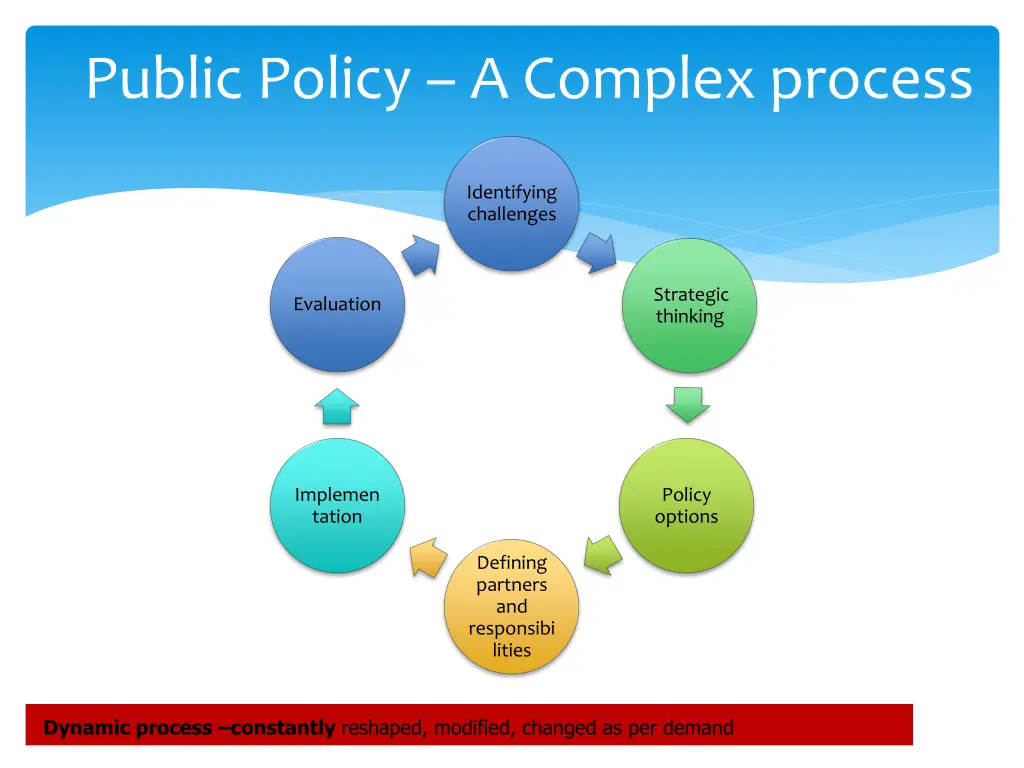 public policy a complex process