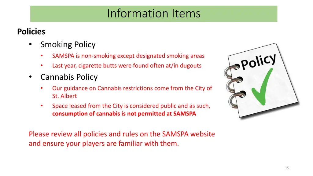 information items 2