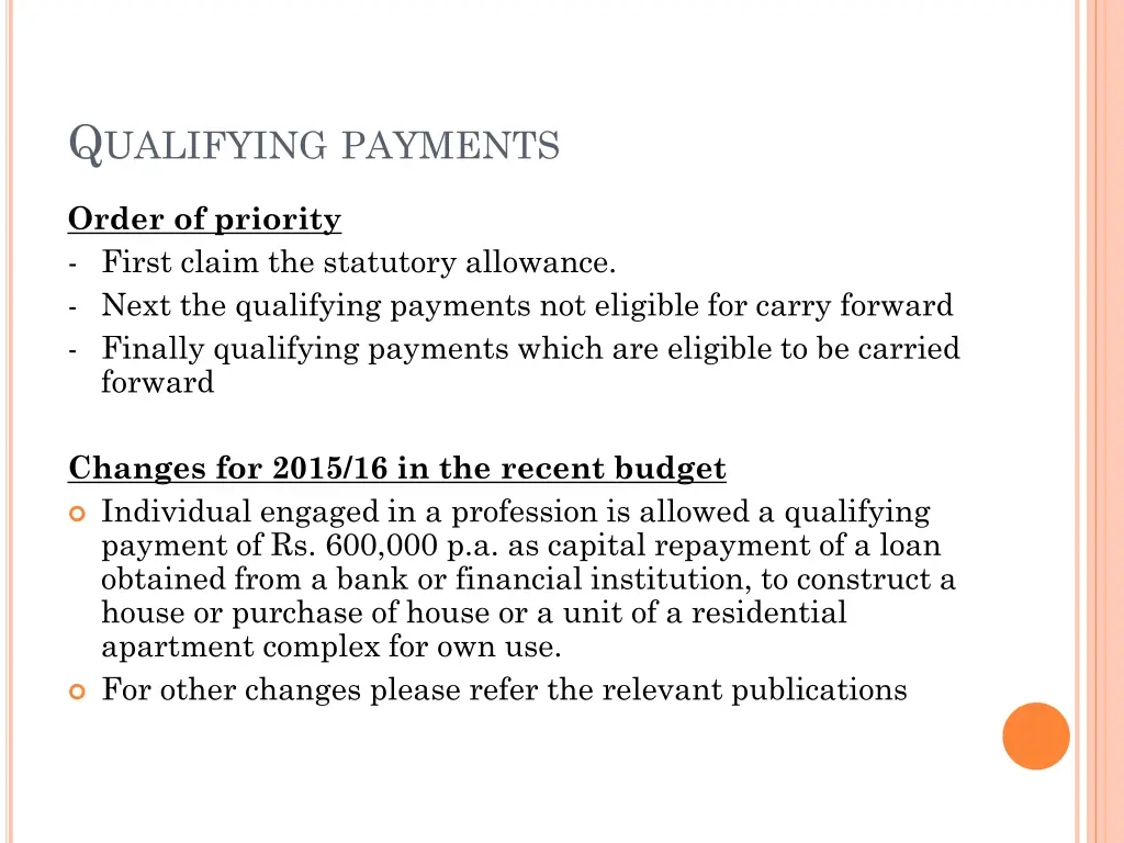 q ualifying payments 6
