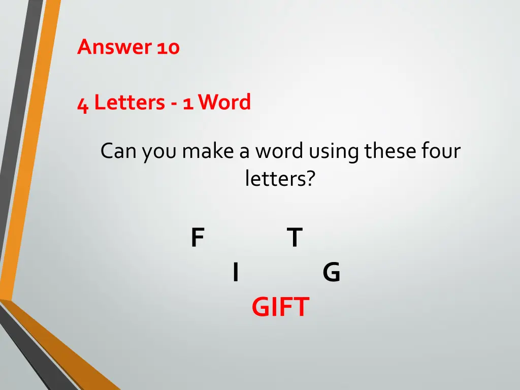 answer 10