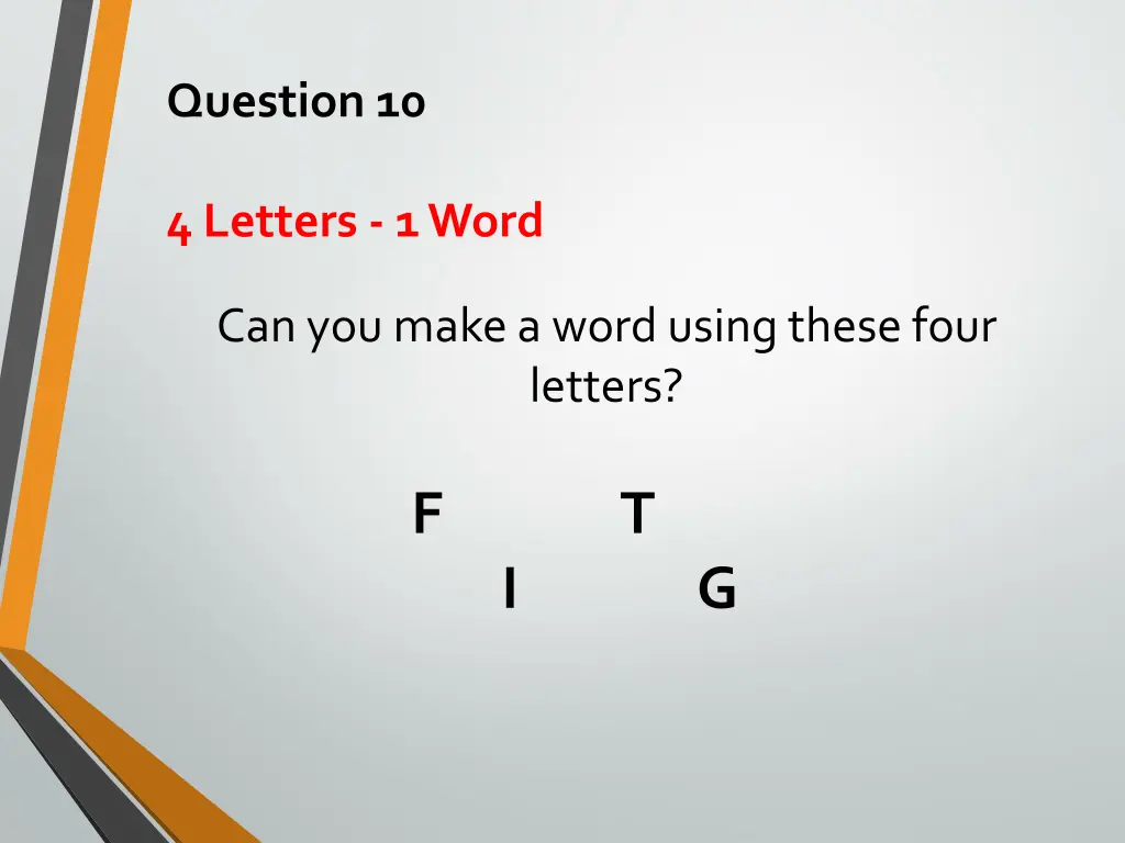 question 10