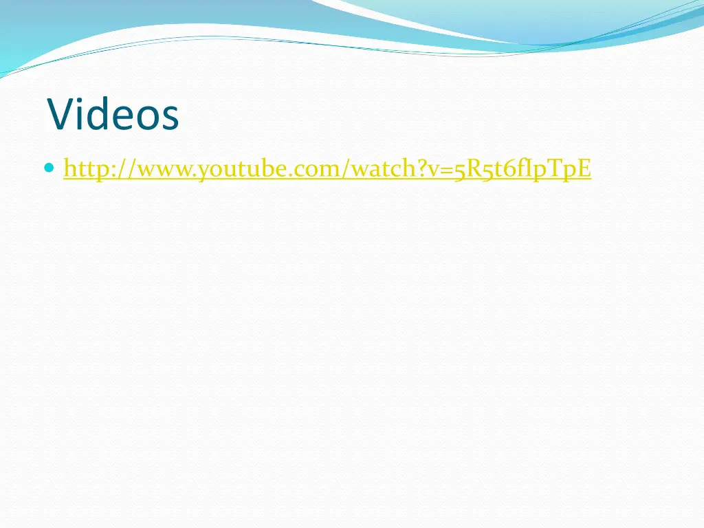 videos