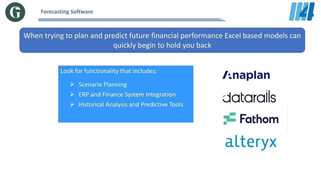forecasting software