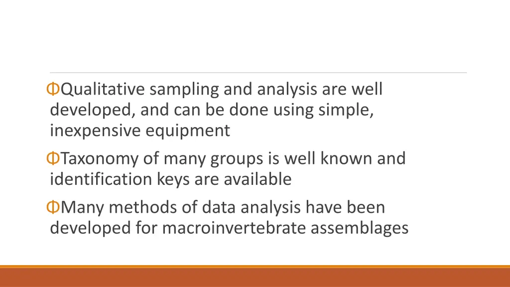 qualitative sampling and analysis are well
