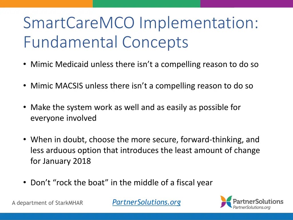 smartcaremco implementation fundamental concepts