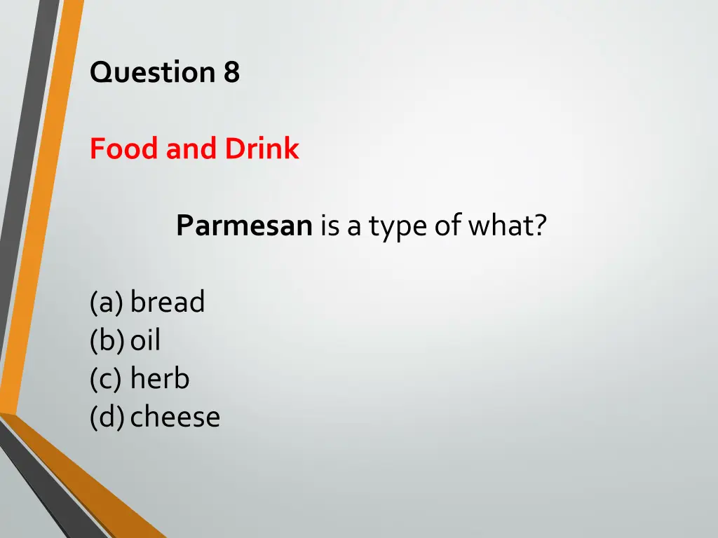 question 8
