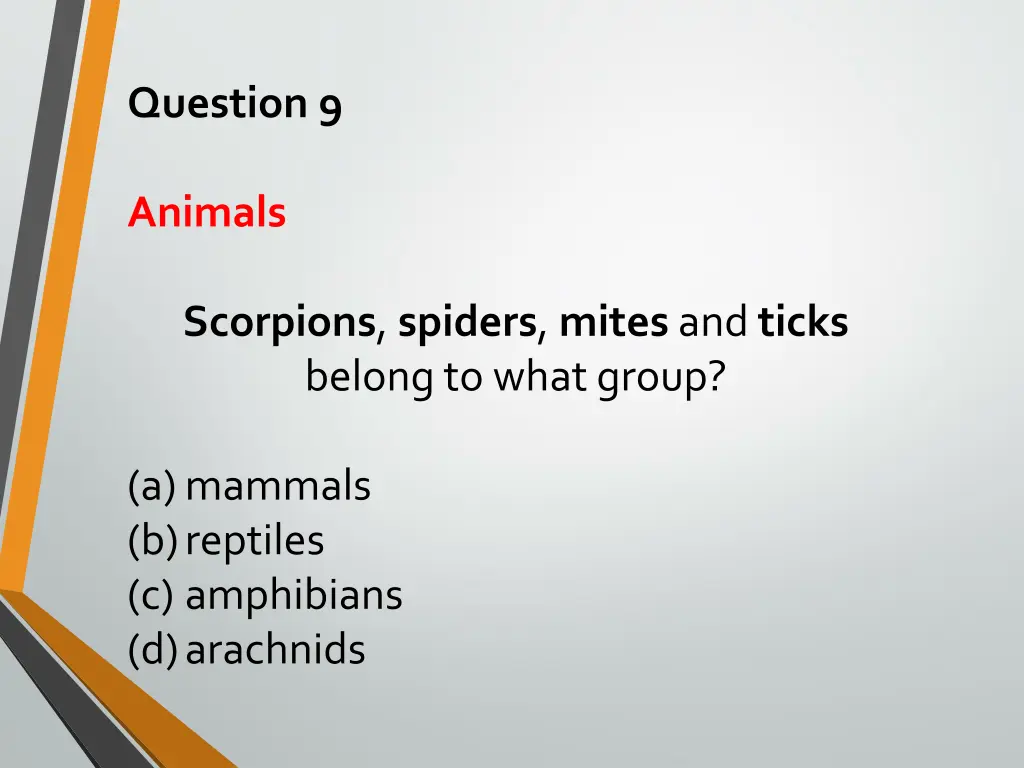 question 9