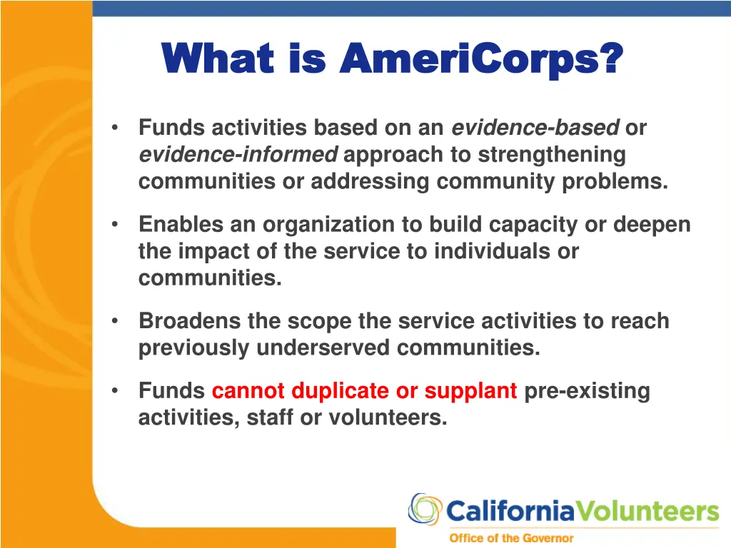 what is americorps what is americorps