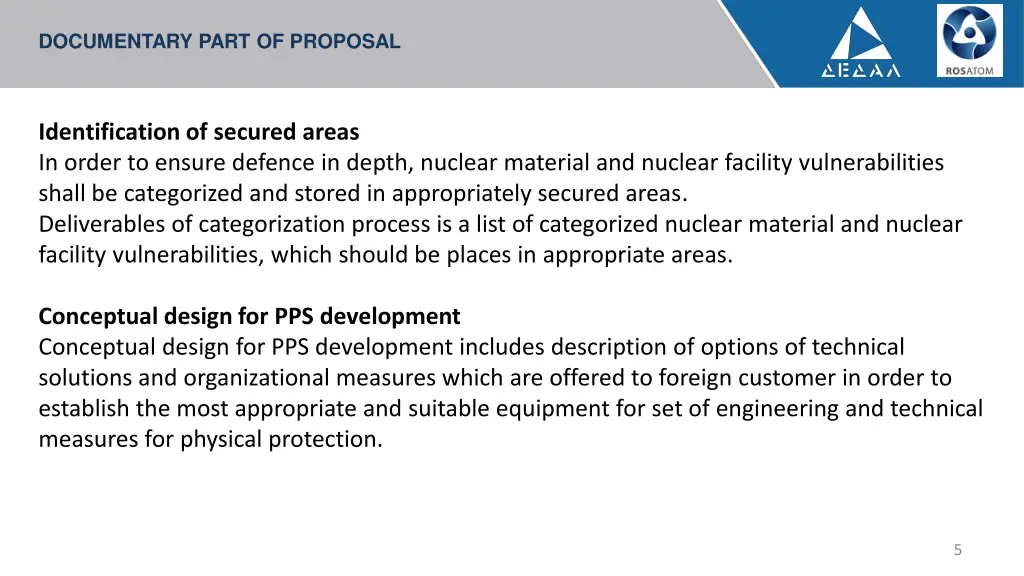 documentary part of proposal 1