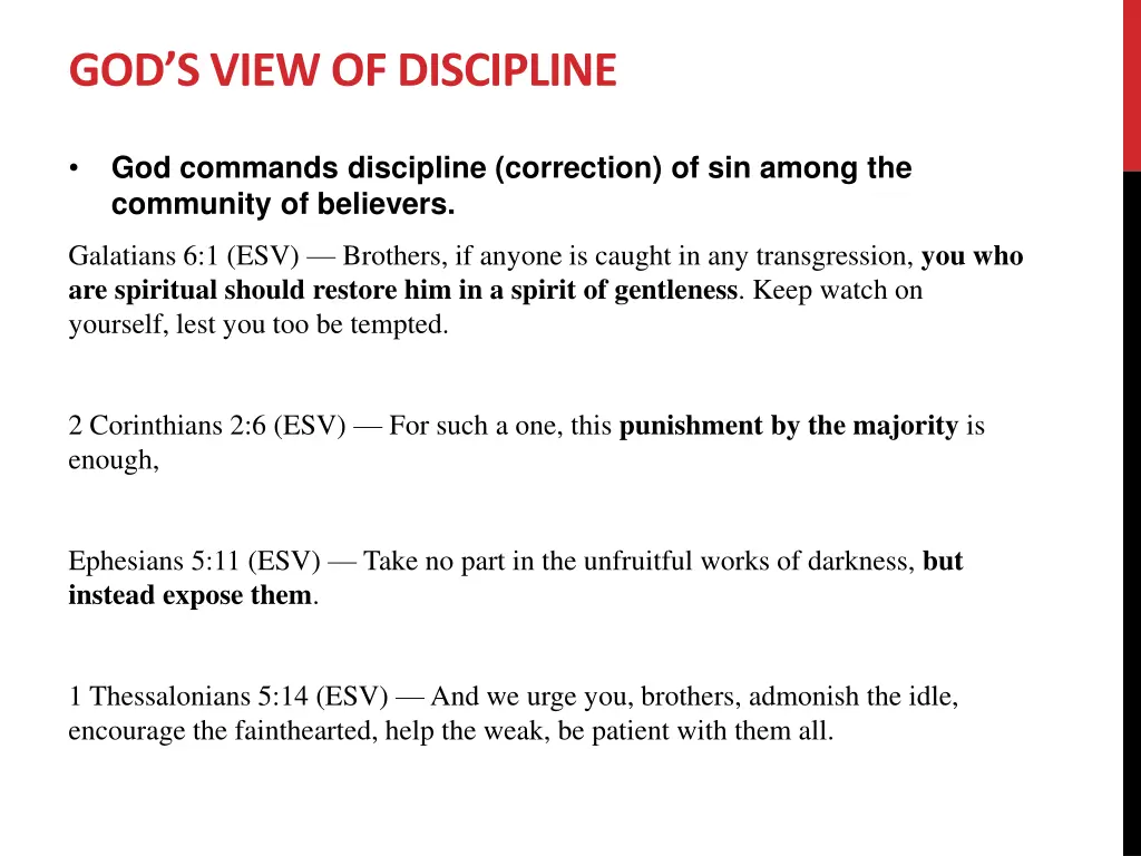 god s view of discipline 1